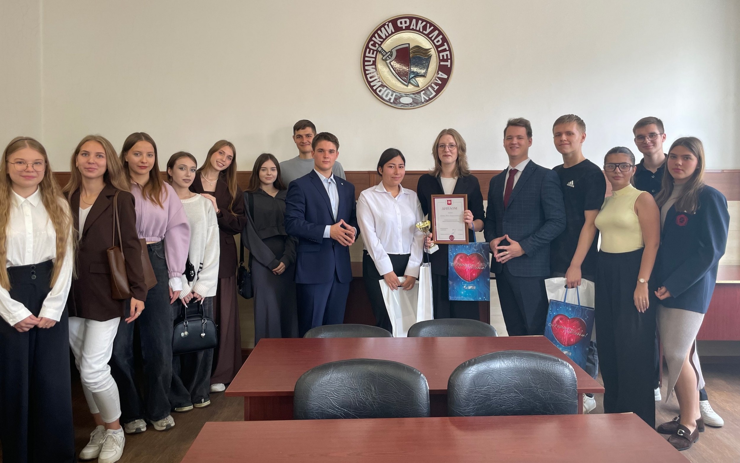 Компания «Гарант» поддержала конкурс «Самый умный первокурсник» в Алтайском государственном университете